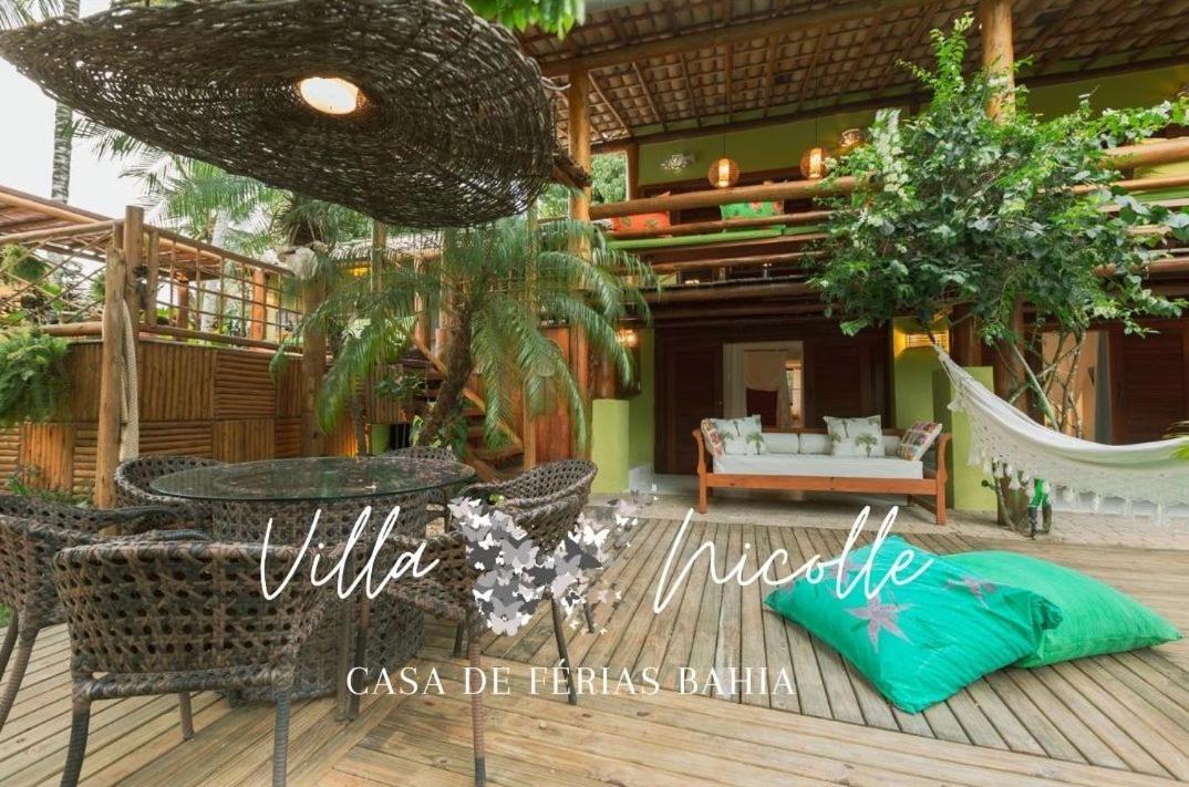 Villa Nicolle - Bahia - Praia Do Espelho Zewnętrze zdjęcie