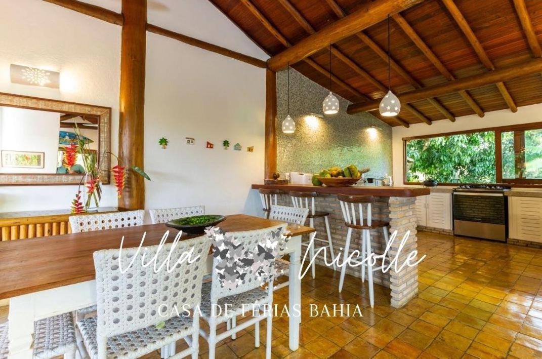 Villa Nicolle - Bahia - Praia Do Espelho Zewnętrze zdjęcie